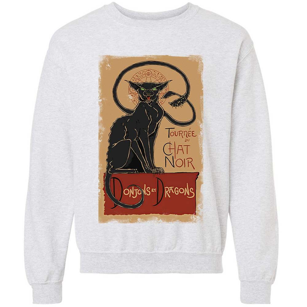 Tournee Du Chat Noir Classic Unisex Sweatshirt - Ash - 16