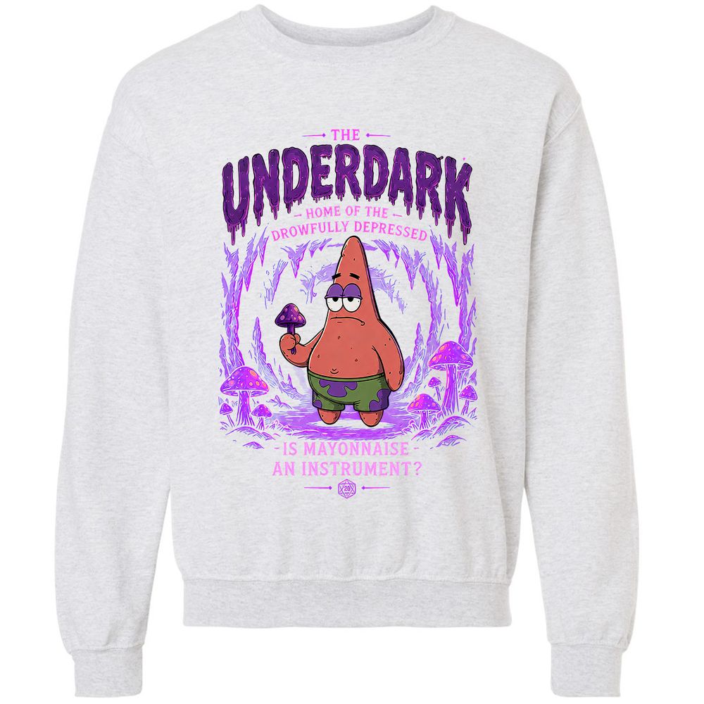 The Underdark Classic Unisex Sweatshirt - Ash - 16
