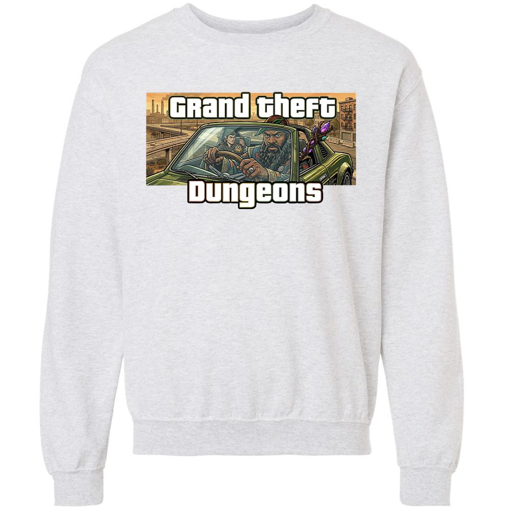 Grand Theft Dungeons Classic Unisex Sweatshirt - Ash - 16
