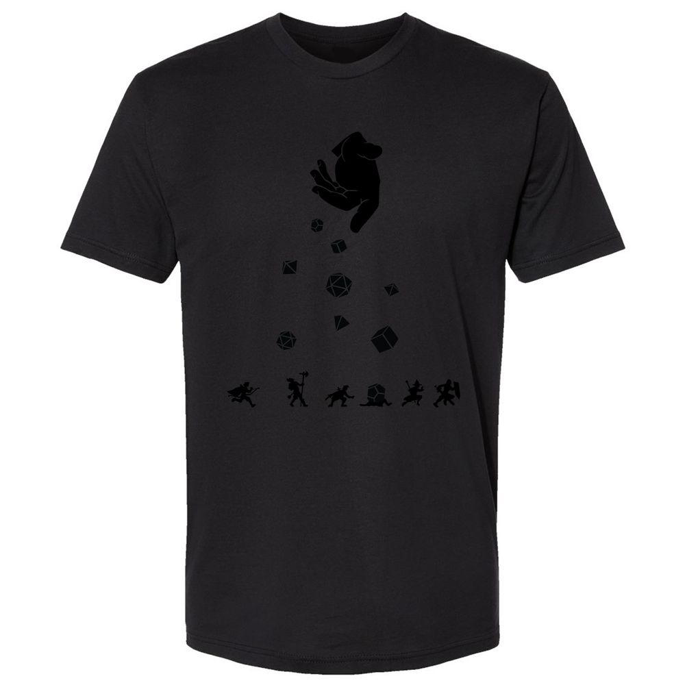 Rocks Fall, Everyone Dice Premium Unisex T-Shirt - Black - 16