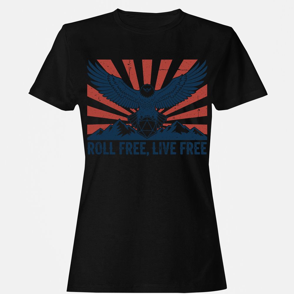 Roll Free, Live Free - Black - 16