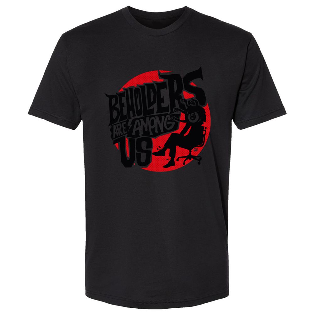 Beholders Are Among Us Premium Unisex T-Shirt - Black - 16