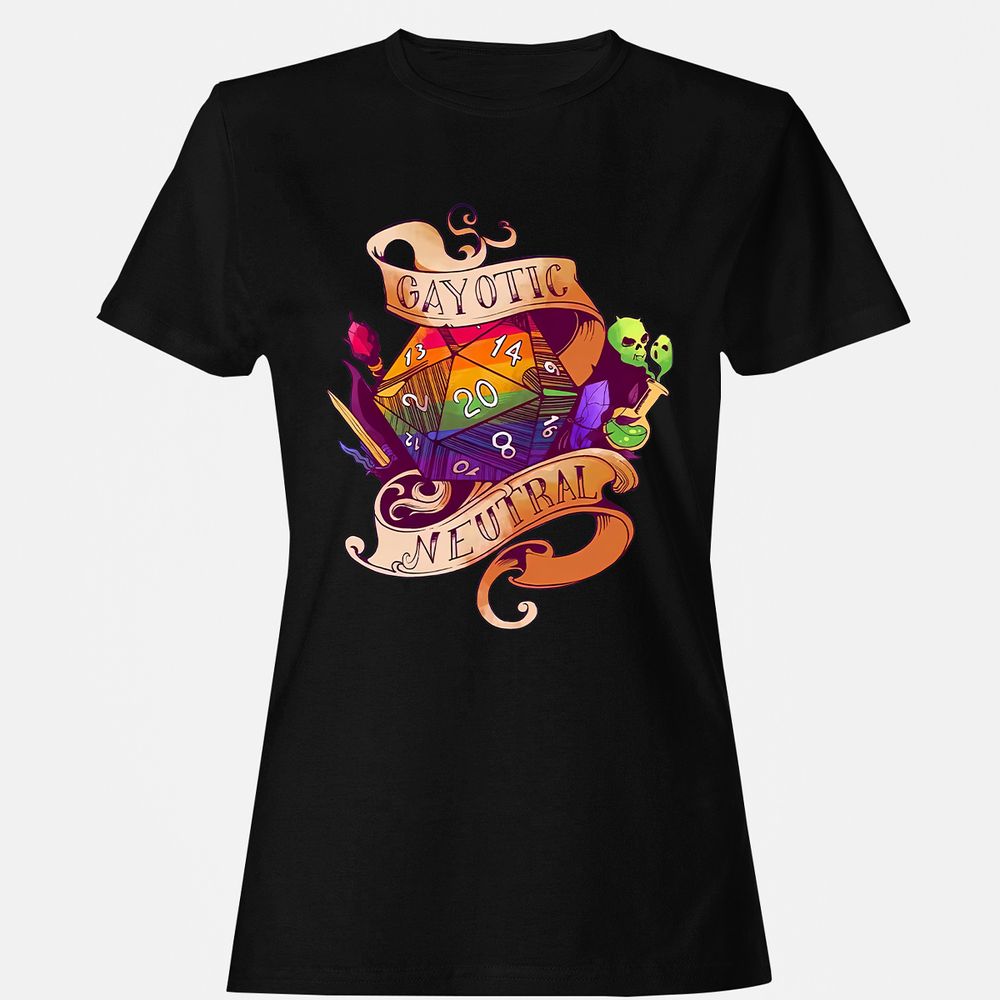 Gayotic Neutral Women's T-Shirt - Black - 16