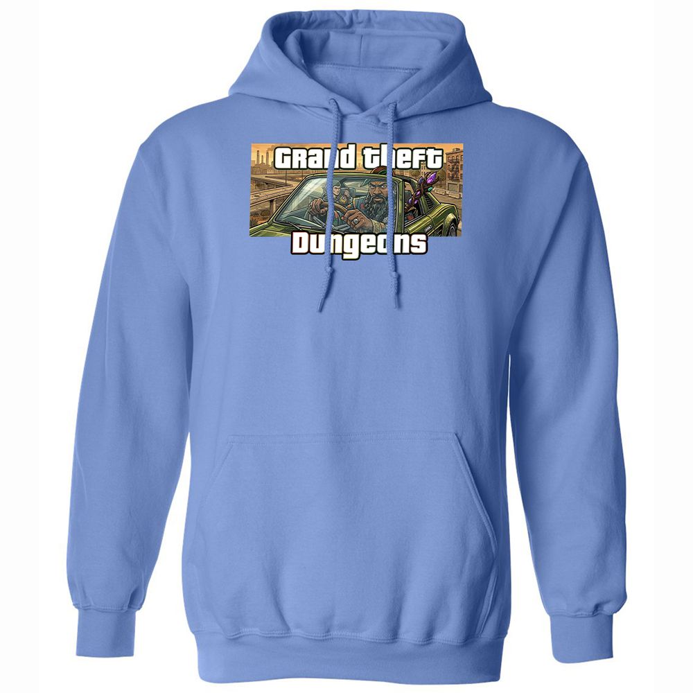 Grand Theft Dungeons Classic Unisex Hoodie - Carolina Blue - 16