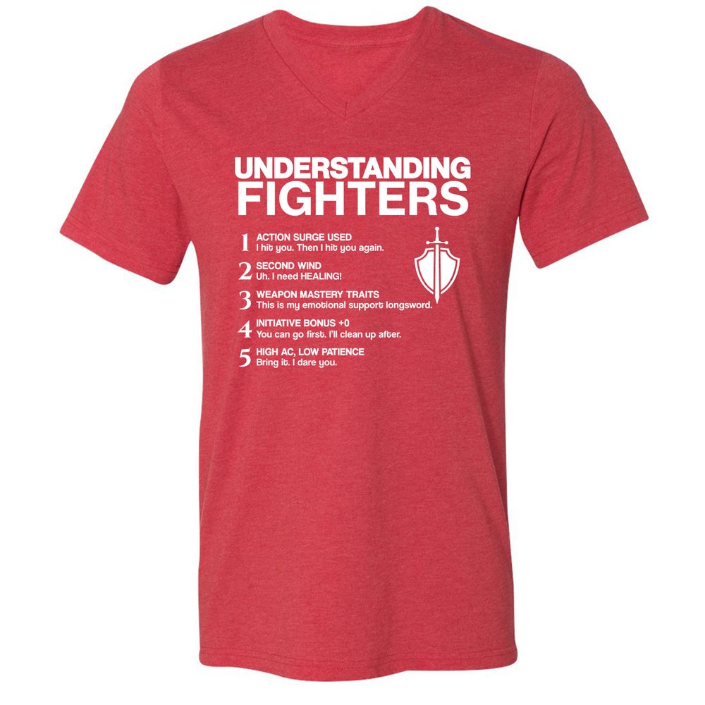 Understanding Fighters - Heather Red - 16