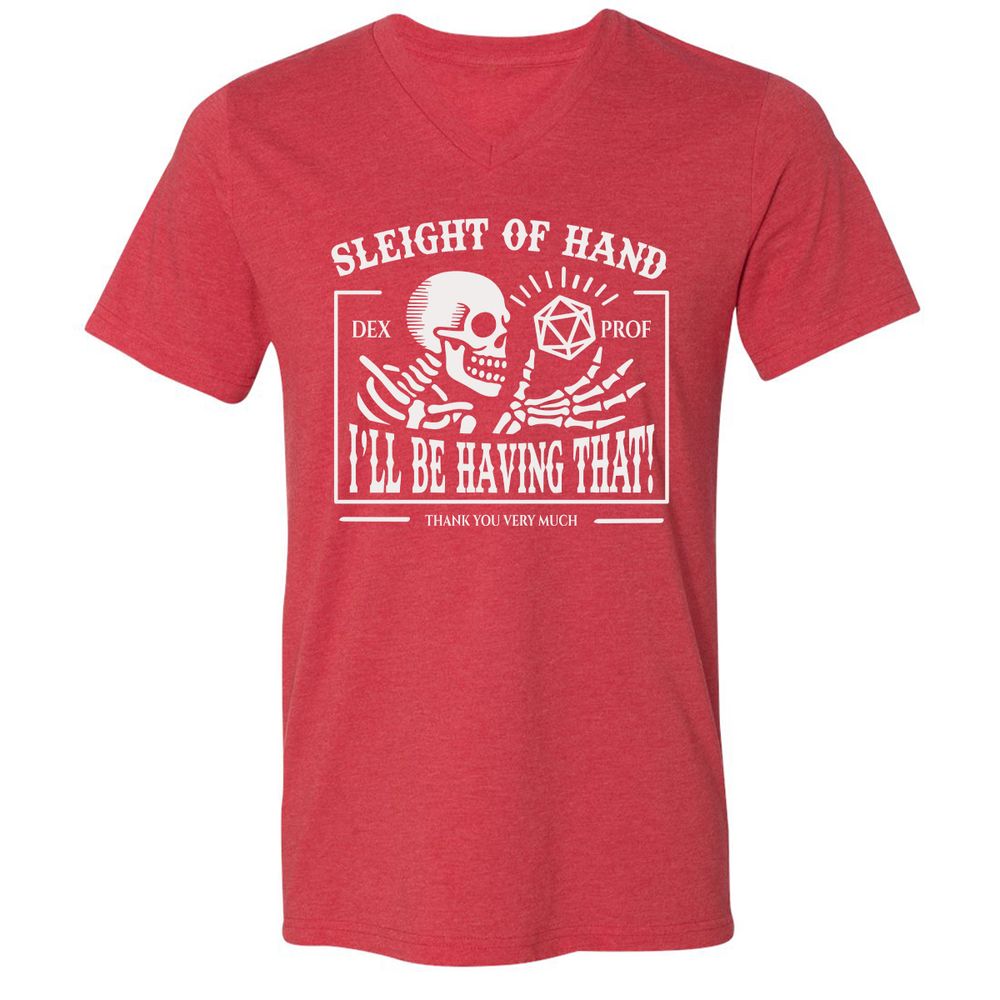Sleight of Hand – I’ll Be Having That! - Heather Red - 16