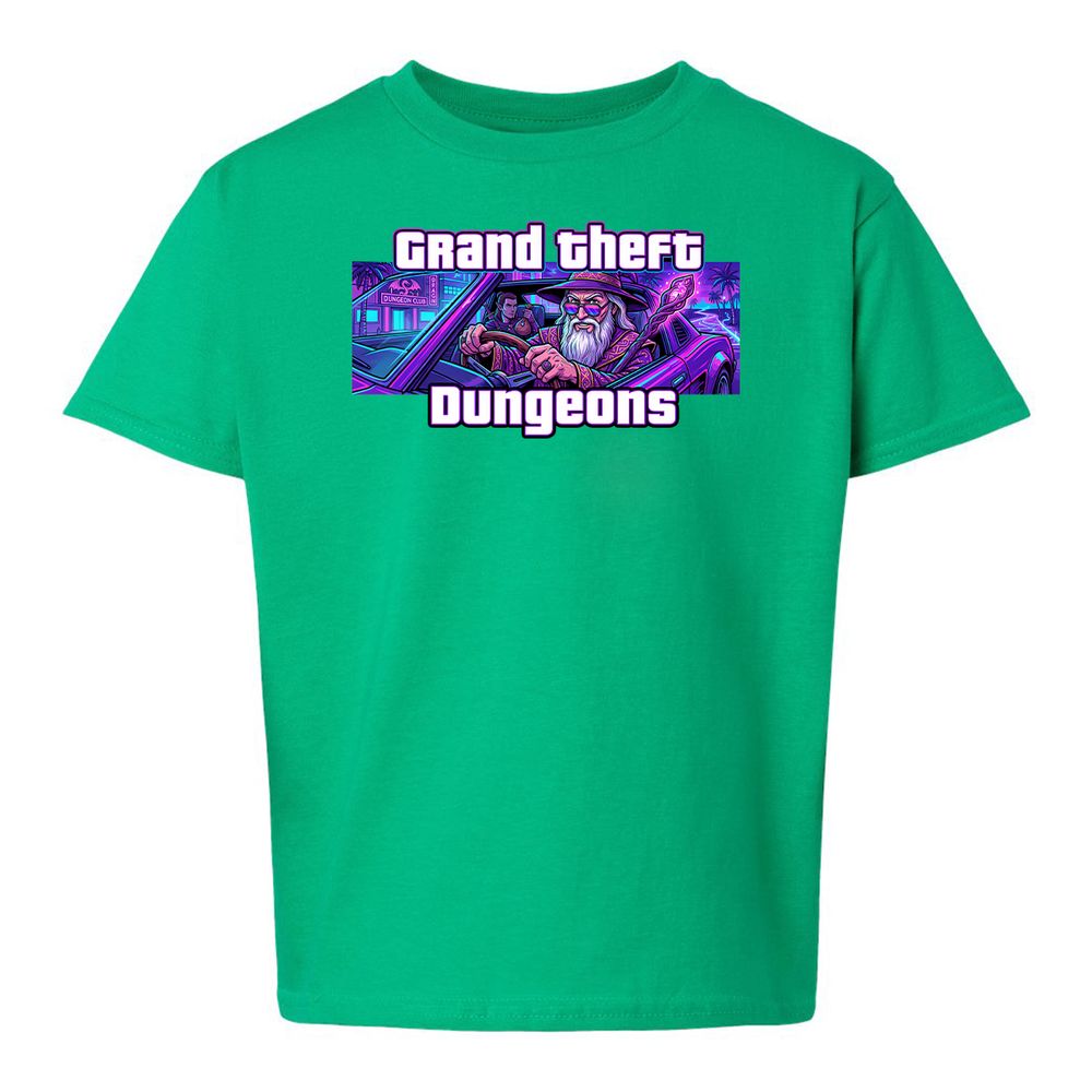 Grand Theft Dungeons Miami - Irish Green - 16