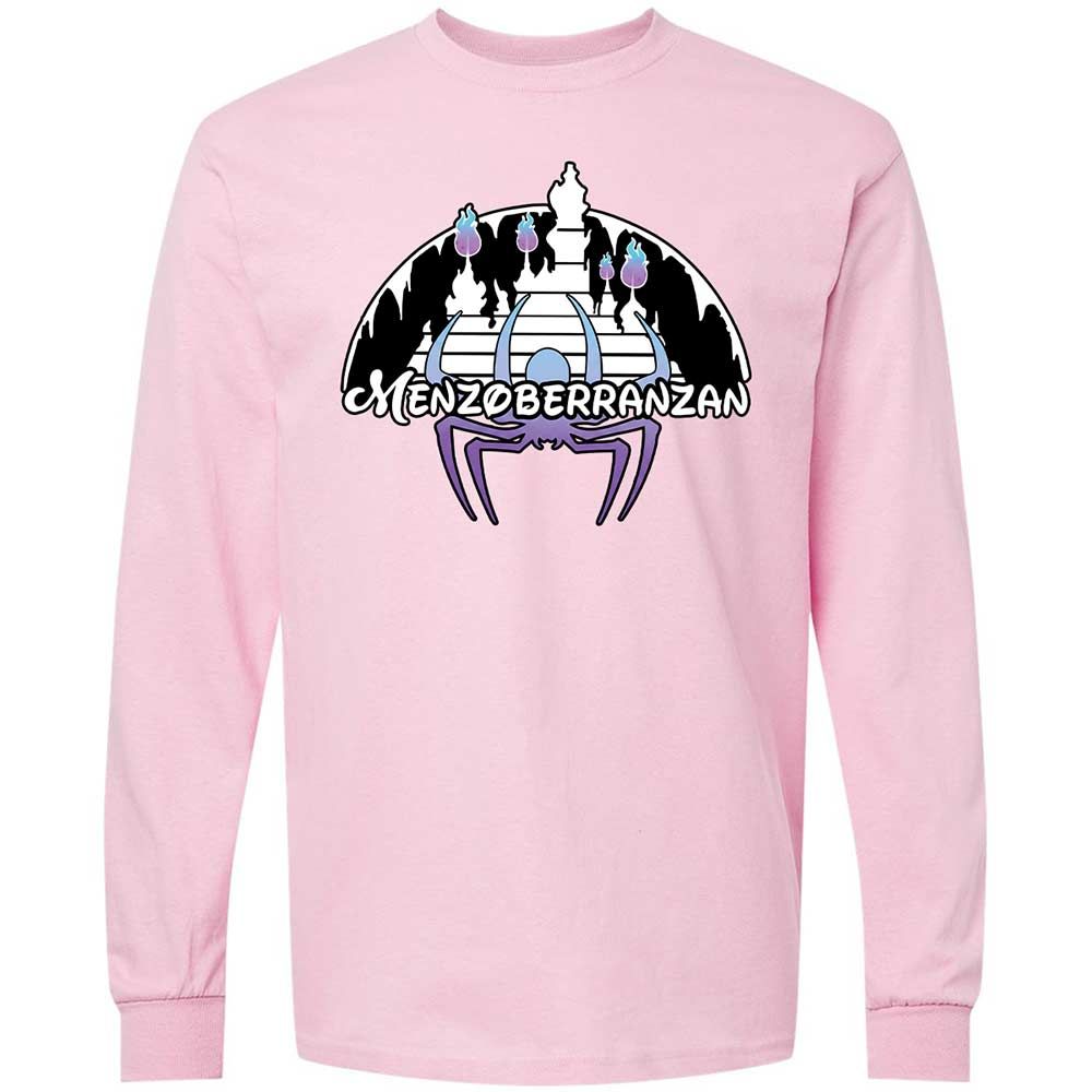 Menzoberranzan Long Sleeve T-Shirt - Light Pink - 16