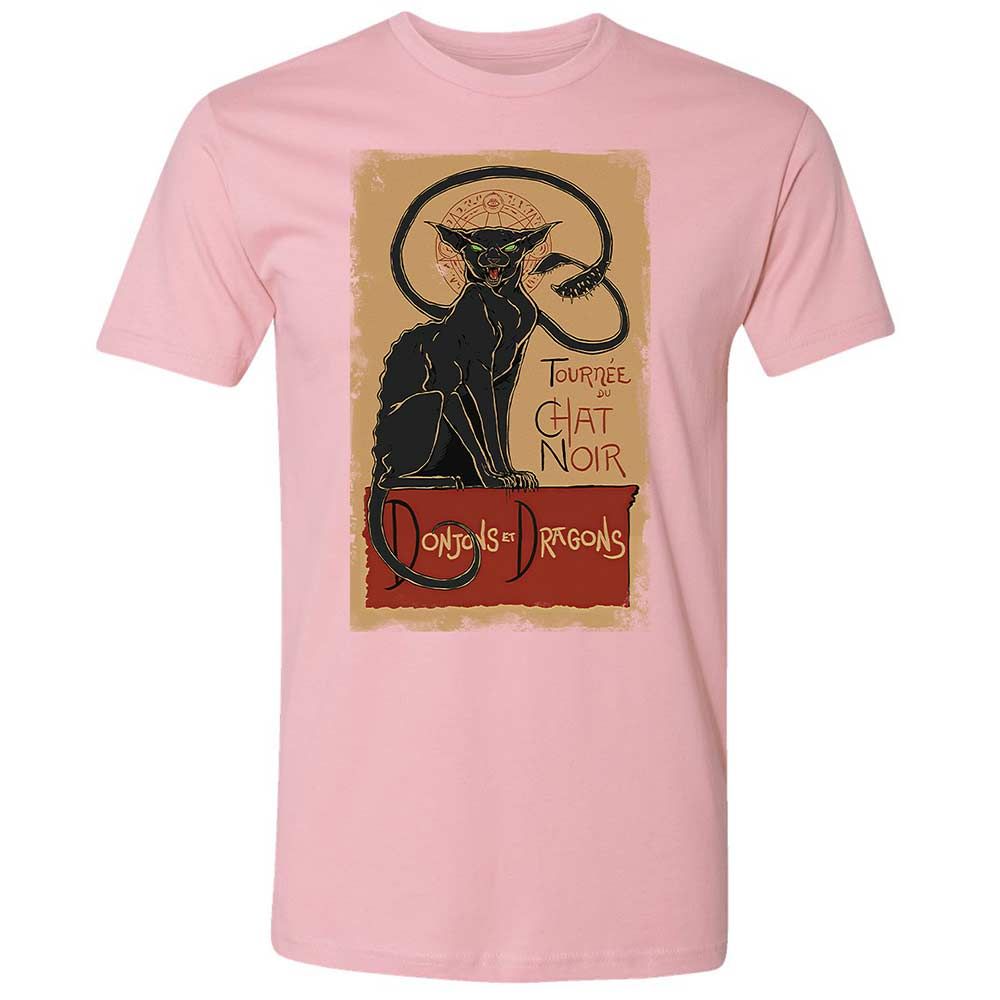 Tournee Du Chat Noir Premium Unisex T-Shirt - Light Pink - 16