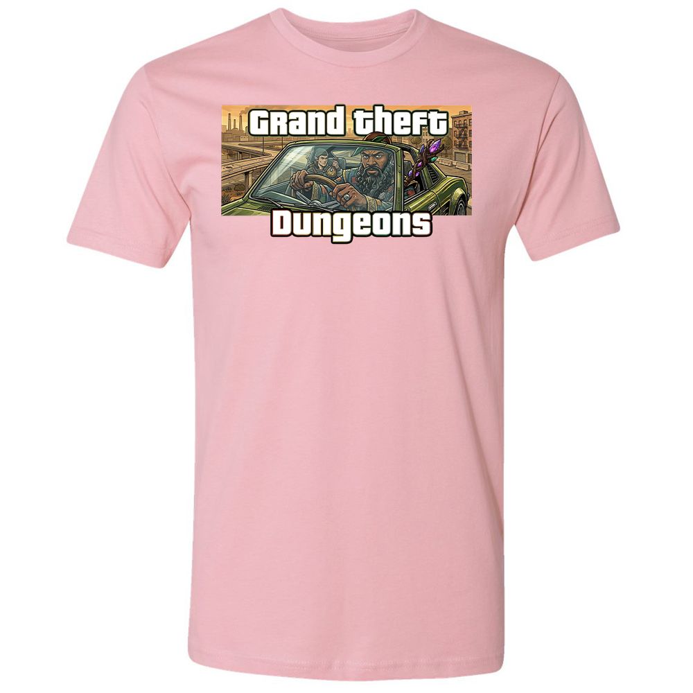 Grand Theft Dungeons Premium Unisex T-Shirt - Light Pink - 16