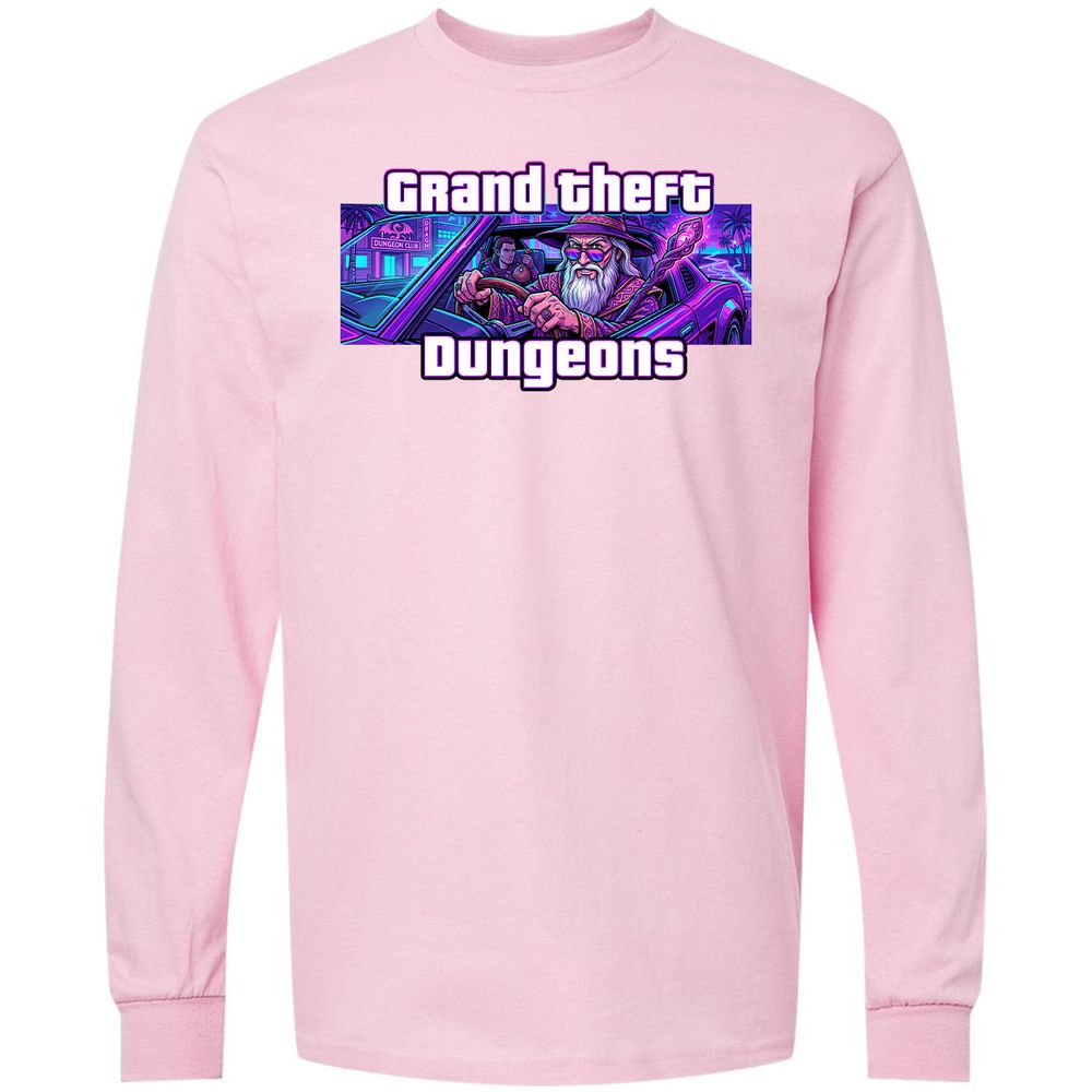 Grand Theft Dungeons Miami - Light Pink - 16