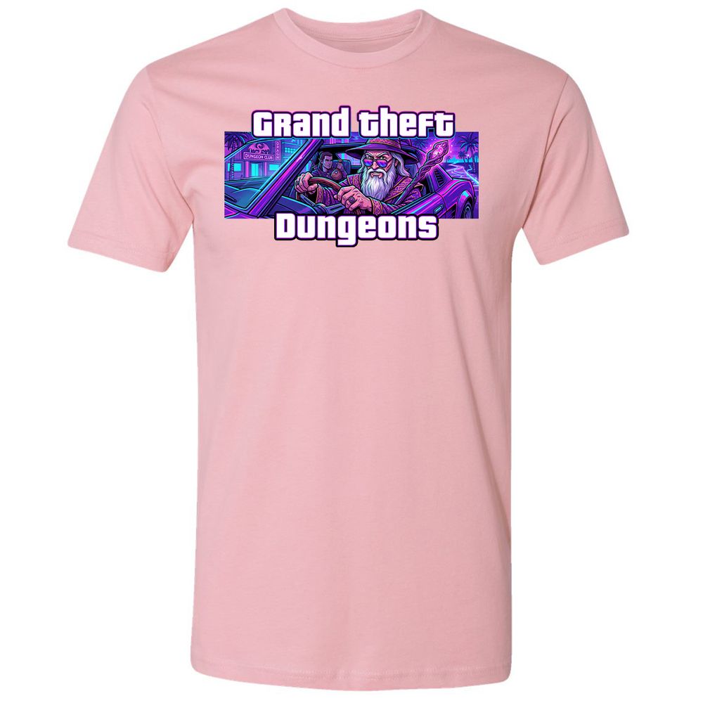 Grand Theft Dungeons Miami - Light Pink - 16