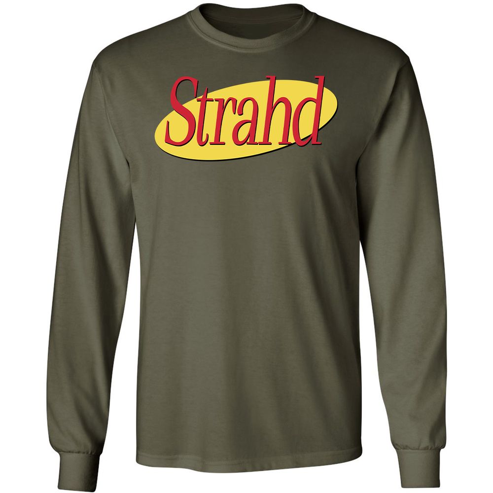 Strahd Long Sleeve T-Shirt - Military Green - 16