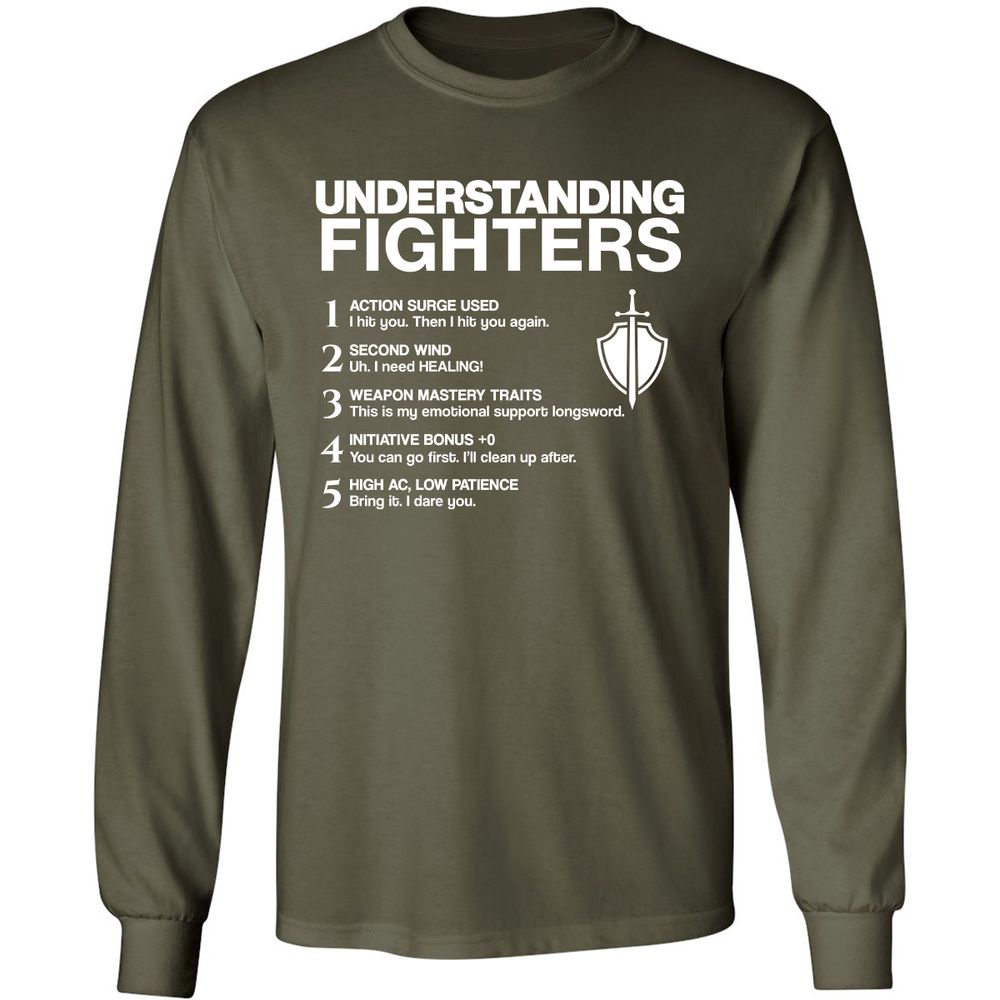 Understanding Fighters - Military Green - 16