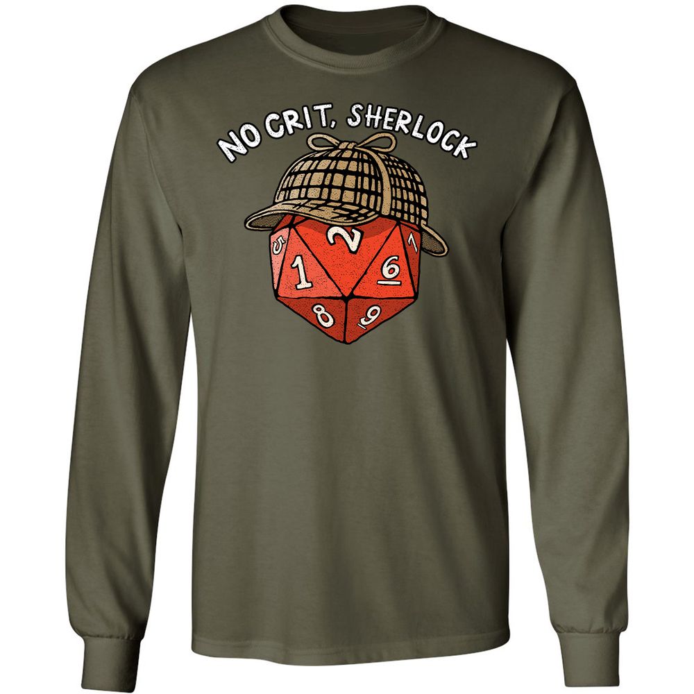 No Crit Sherlock - Military Green - 16