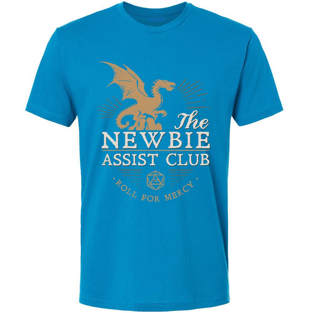 The Newbie Assist Club Premium Unisex T-Shirt - Turquoise - 16