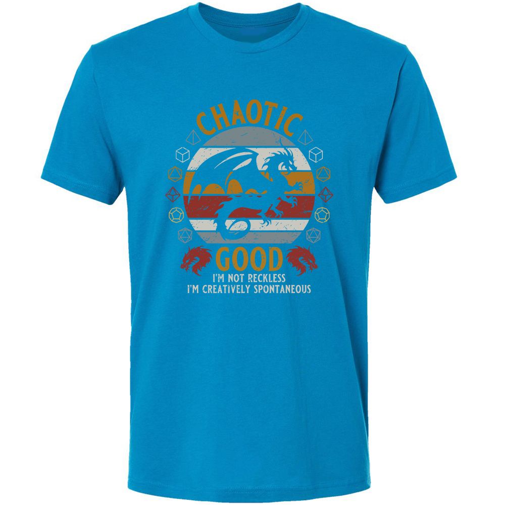 Chaotic Good Premium Unisex T-Shirt - Turquoise - 16