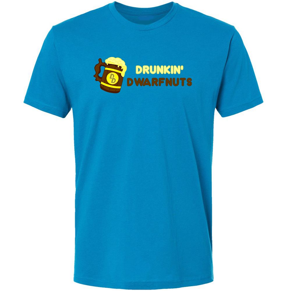 Drunkin' Dwartnuts Premium Unisex T-Shirt - Turquoise - 16