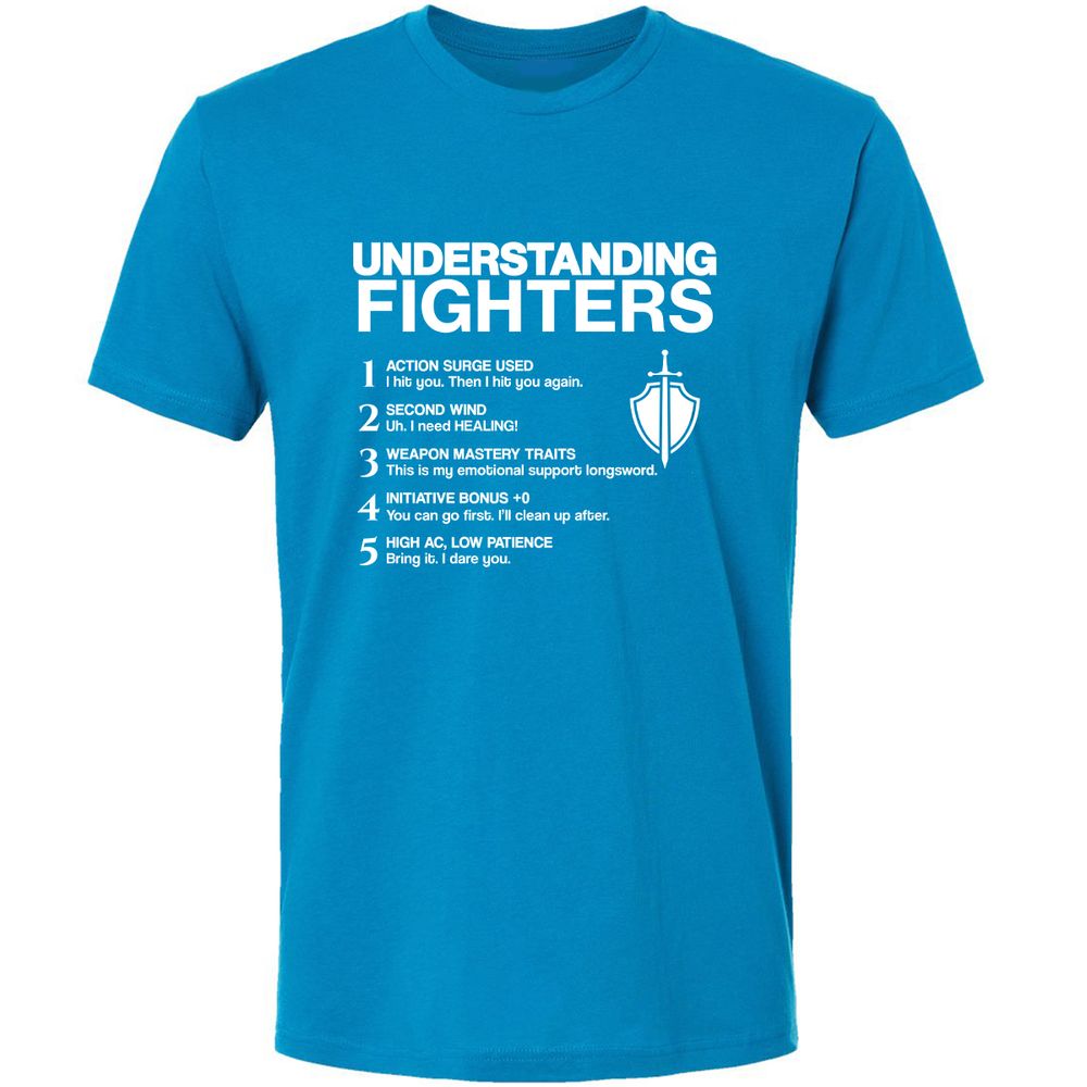 Understanding Fighters - Turquoise - 16