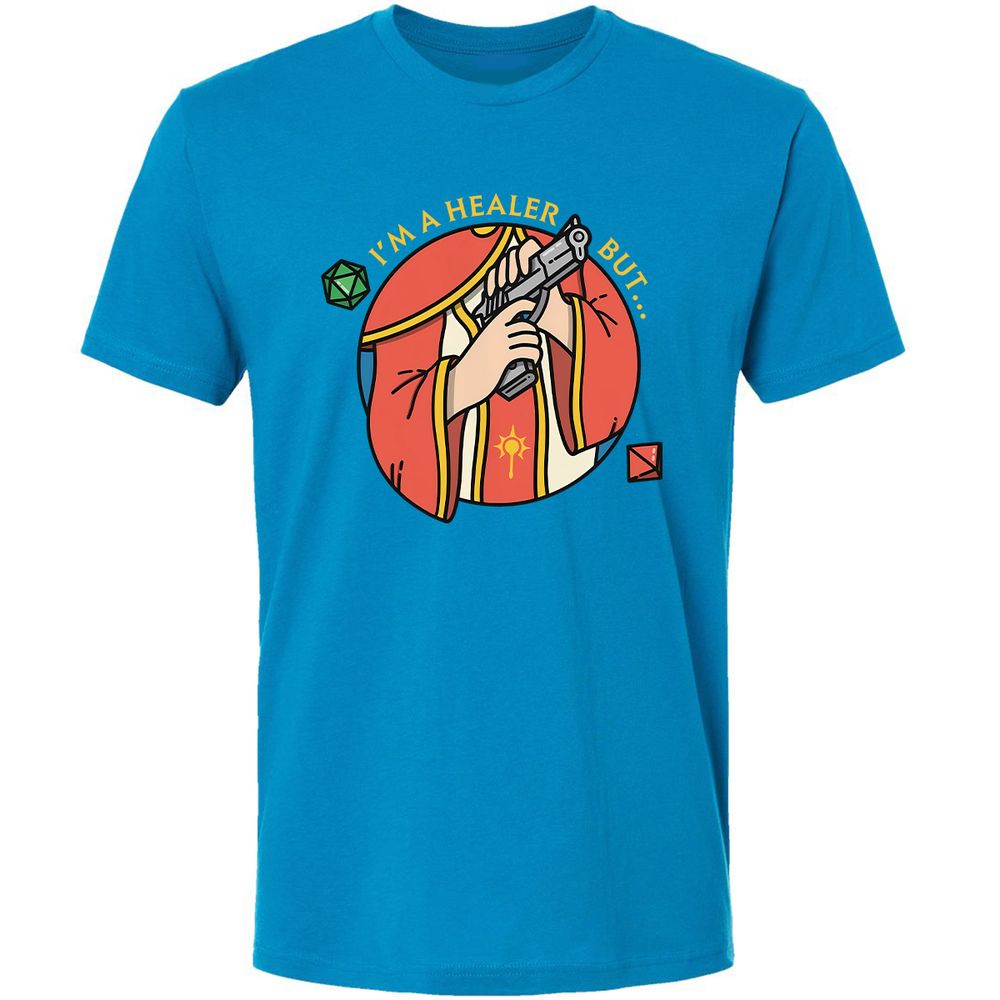 I'm A Healer But Premium Unisex T-Shirt - Turquoise - 16