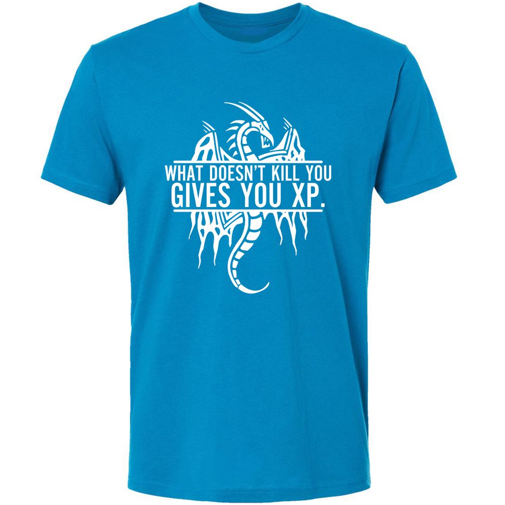 What Doesn't Kill You Premium Unisex T-Shirt - Turquoise - 16