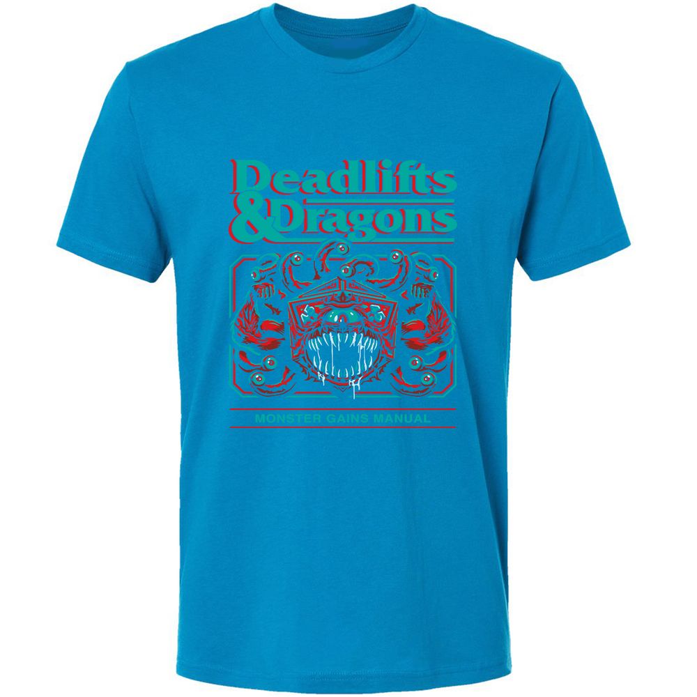 Deadlifts & Dragons Beholder - Turquoise - 16