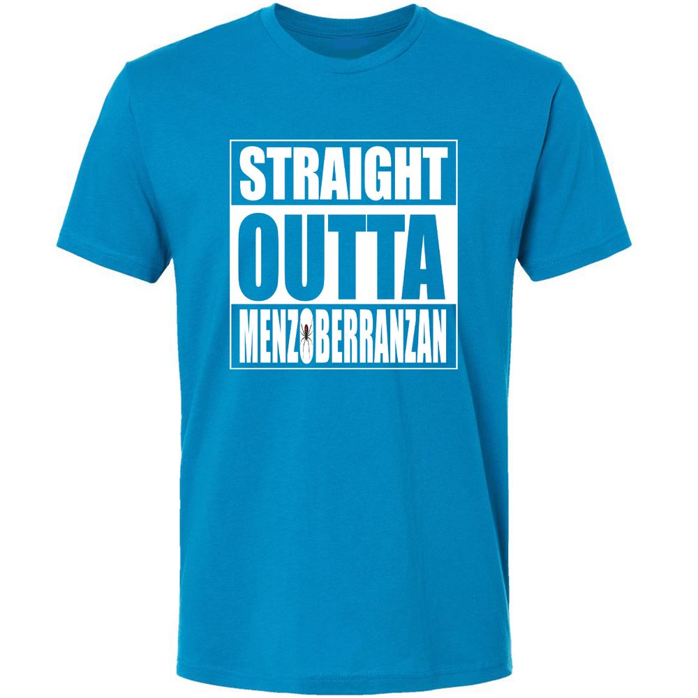 Straight Outta Menzoberranzan Premium Unisex T-Shirt - Turquoise - 16
