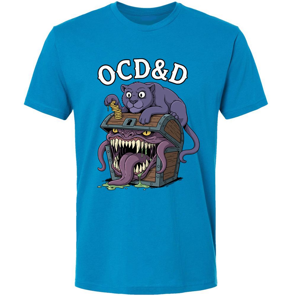 OCD&D Premium Unisex T-Shirt - Turquoise - 16