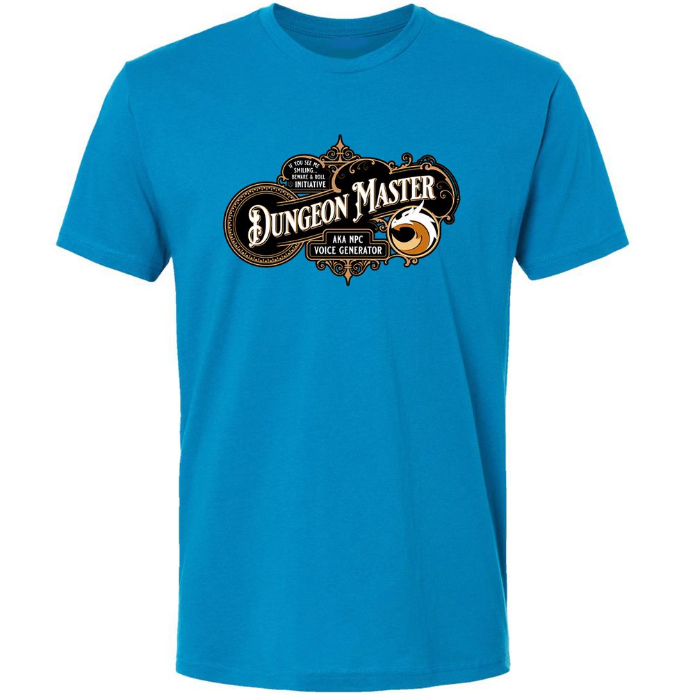 Dungeon Master Premium Unisex T-Shirt - Turquoise - 16