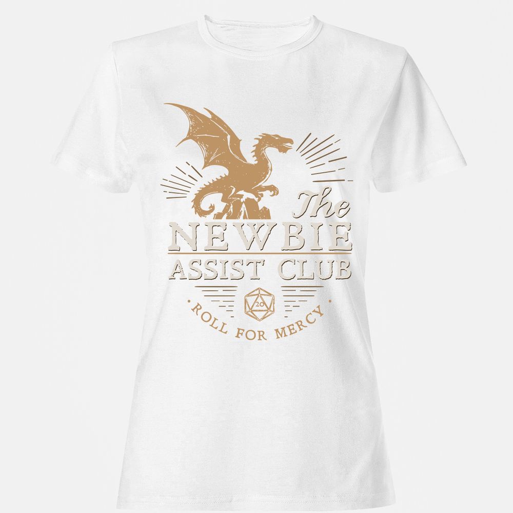 The Newbie Assist Club Women's T-Shirt - White - 16