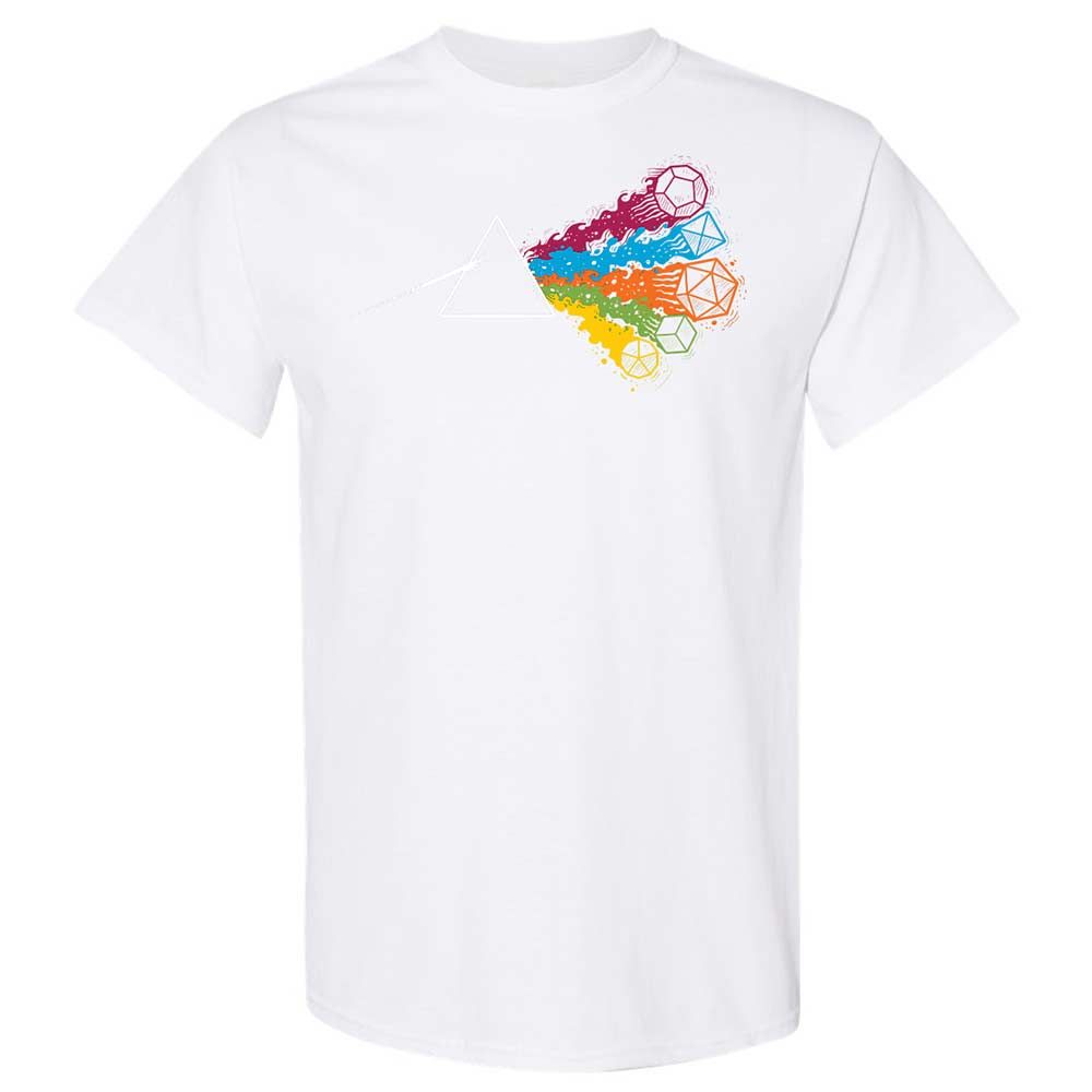 Dark Side Of The Dices Classic Unisex T-Shirt - White - 16