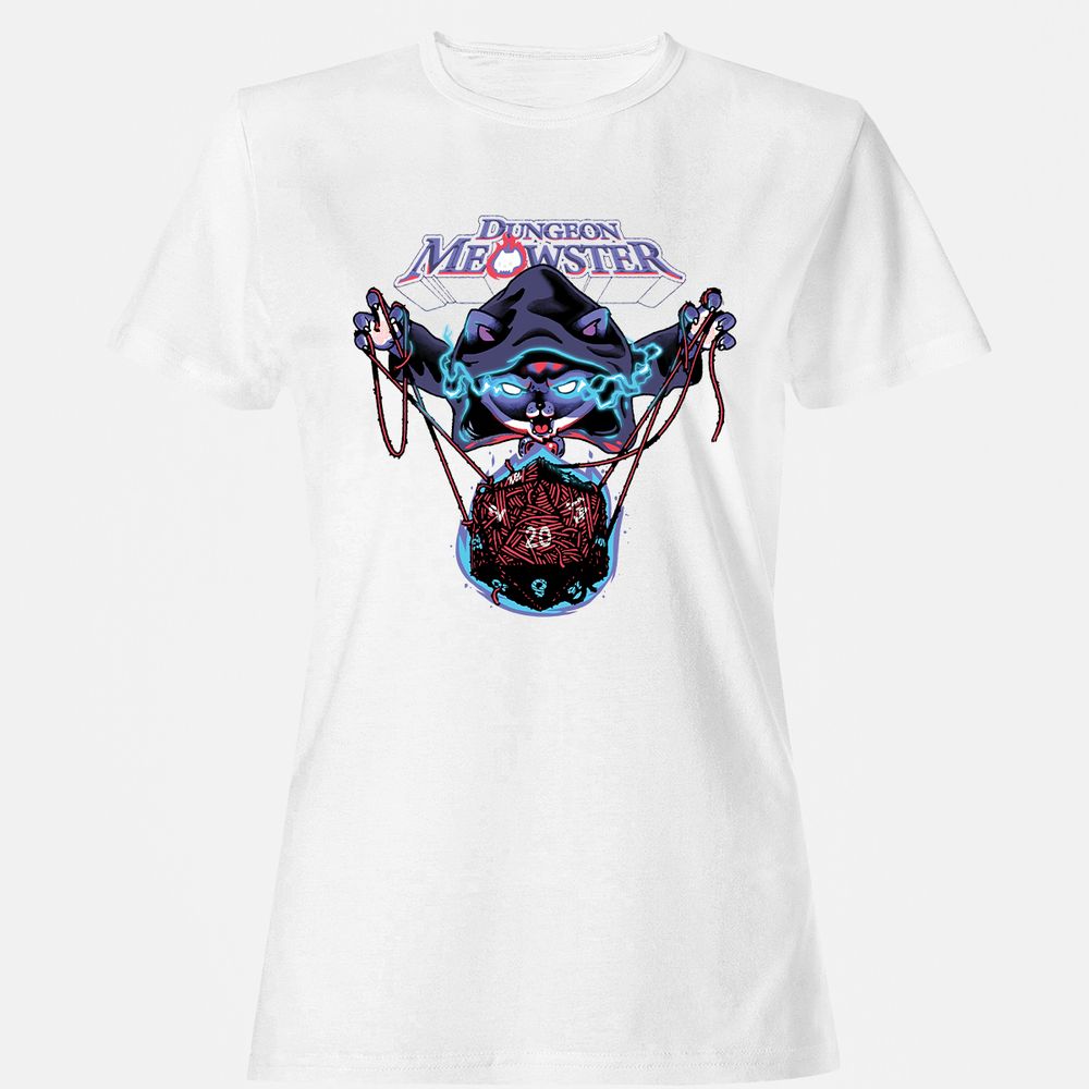 Dungeon Meowster Women's T-Shirt - White - 16