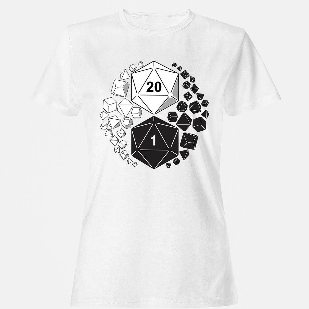 Gaming Yin Yang Women's T-Shirt - White - 16