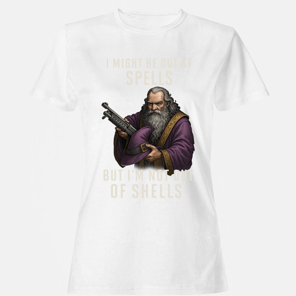 Not Out Of Shells Women's T-Shirt - White - 16
