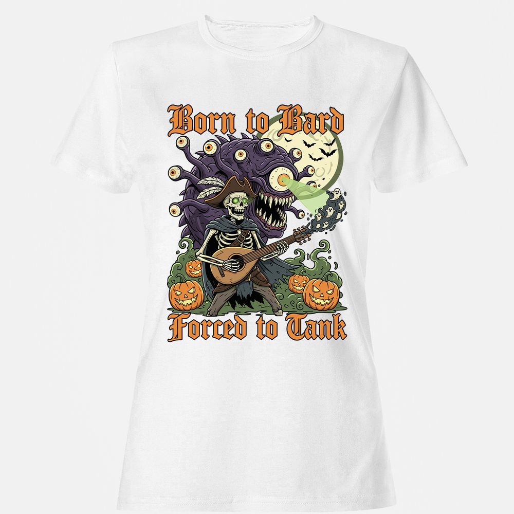 Born to Bard – Forced to Tank Women's T-Shirt - White - 16
