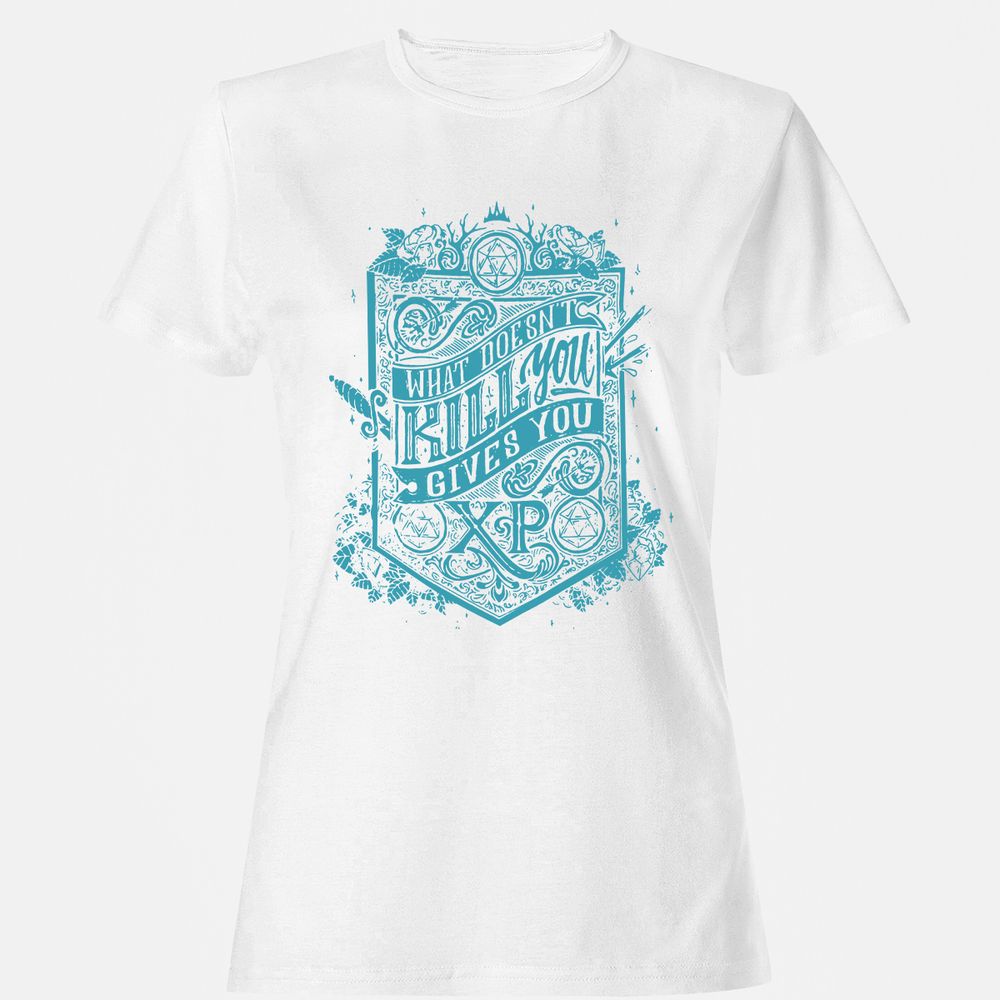 What Doesn't Kill You Gives You XP Women's T-Shirt - White - 16