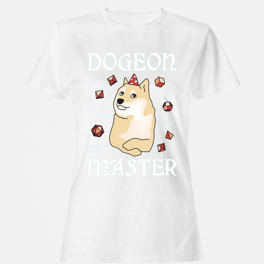 Dogeon Master Women's T-Shirt - White - 16