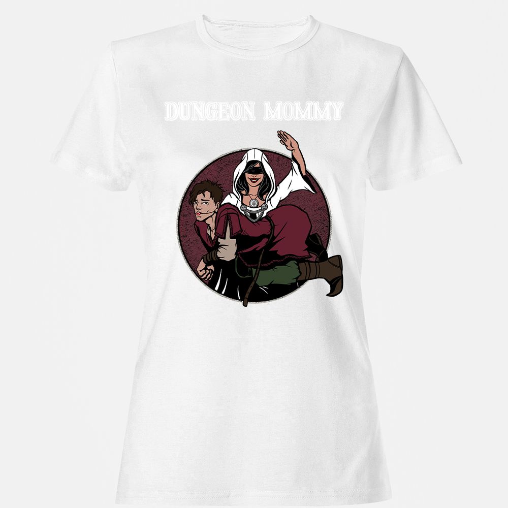 Dominant Dungeon Mommy Women's T-Shirt - White - 16