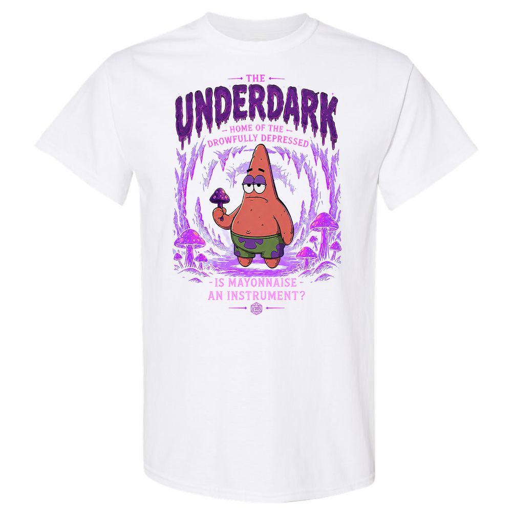 The Underdark Classic Unisex T-Shirt - White - 16
