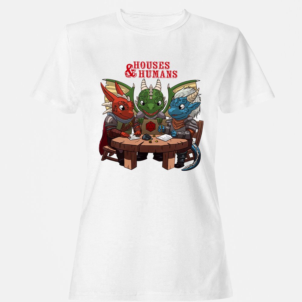 Houses & Humans Women's T-Shirt - White - 16