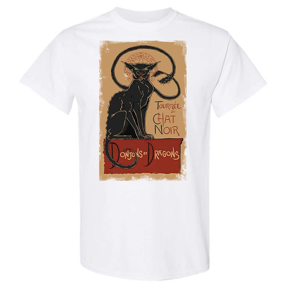 Tournee Du Chat Noir Classic Unisex T-Shirt - White - 16