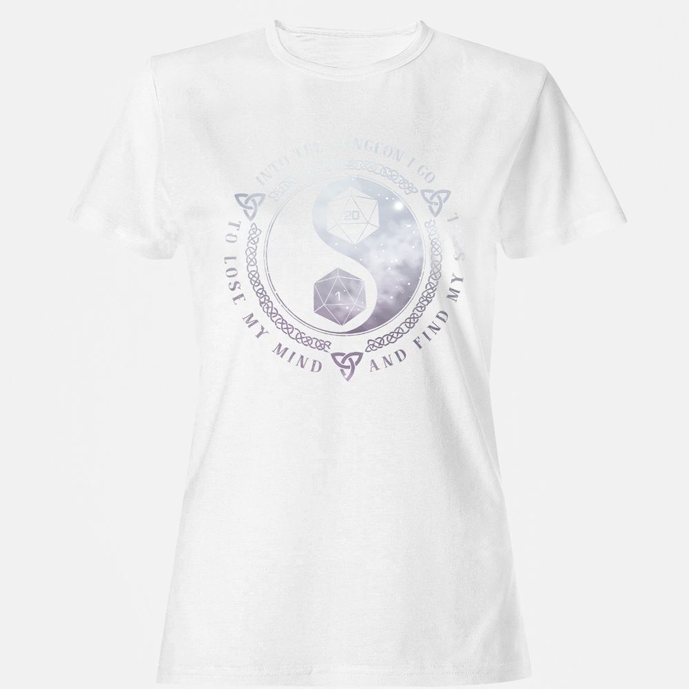 Into The Dungeon I Go Women's T-Shirt - White - 16