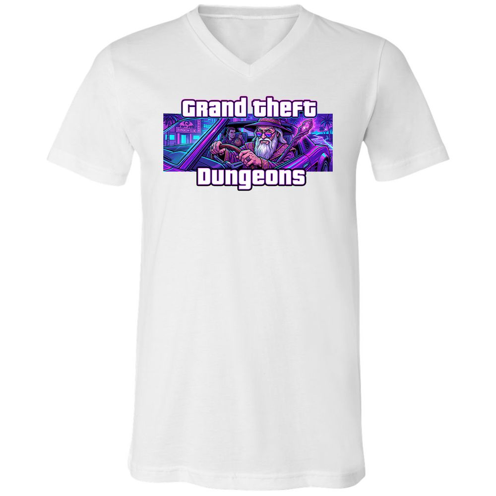 Grand Theft Dungeons Miami - White - 16
