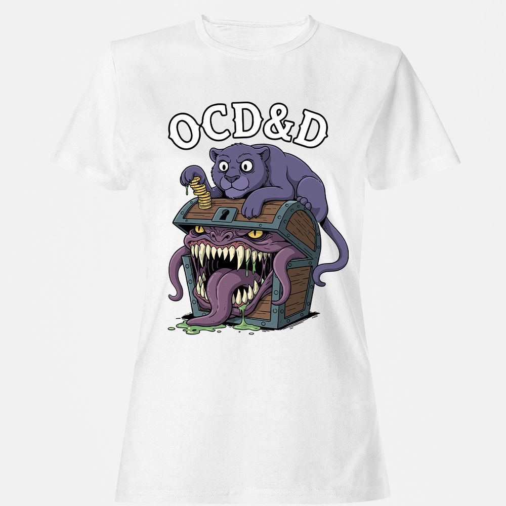 OCD&D Women's T-Shirt - White - 16