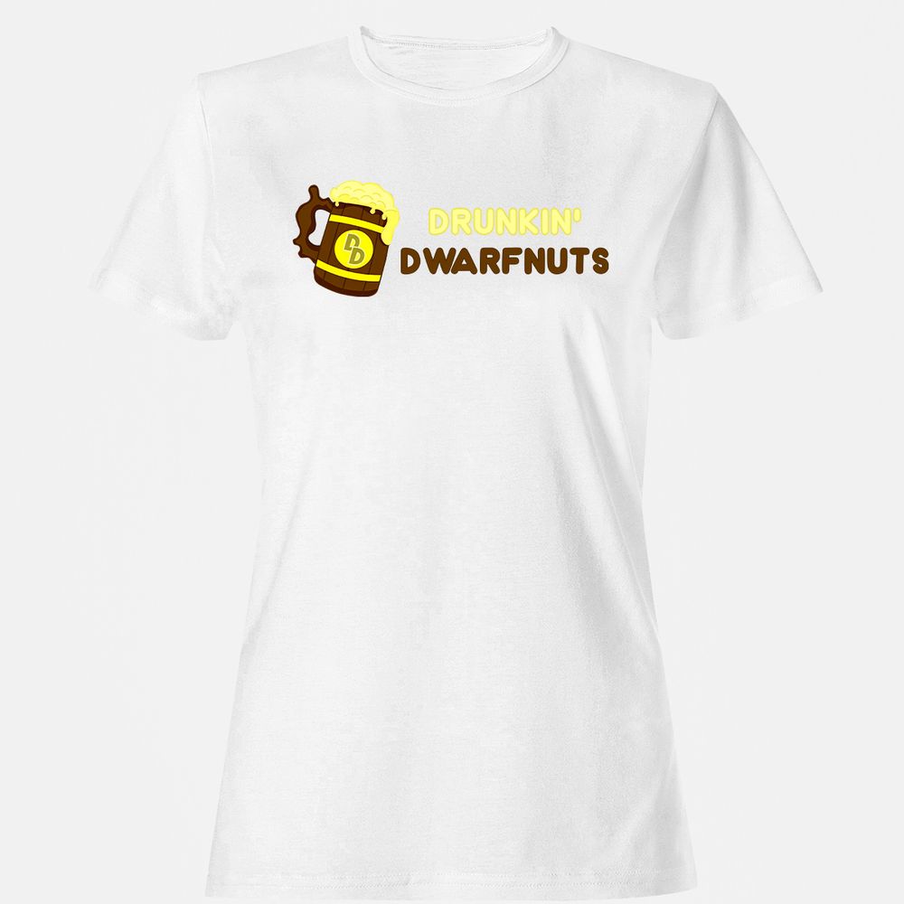 Drunkin' Dwartnuts Women's T-Shirt - White - 16