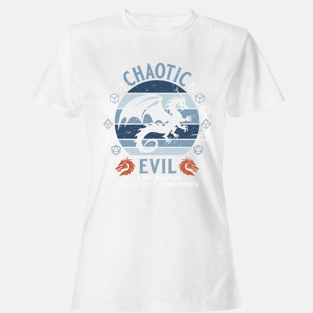 Chaotic Evil 2 Women's T-Shirt - White - 16