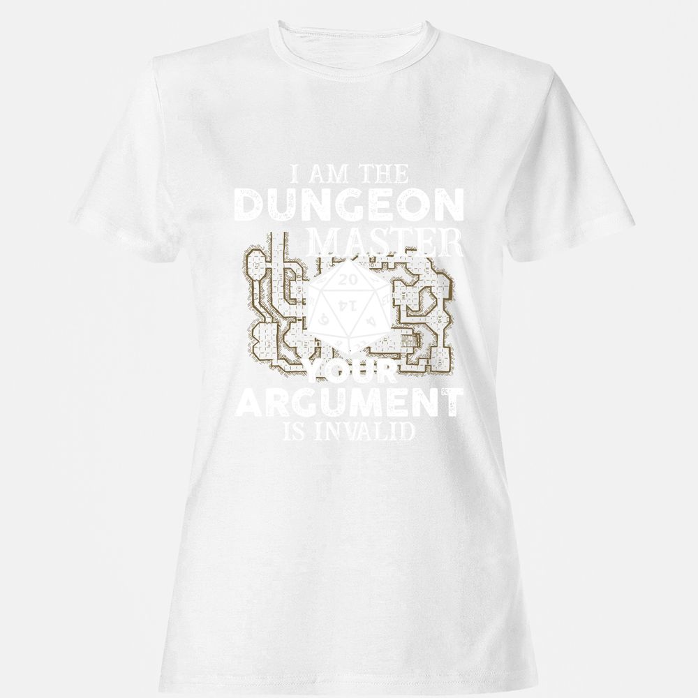 I Am the Dungeon Master – Your Argument Is Invalid - White - 16