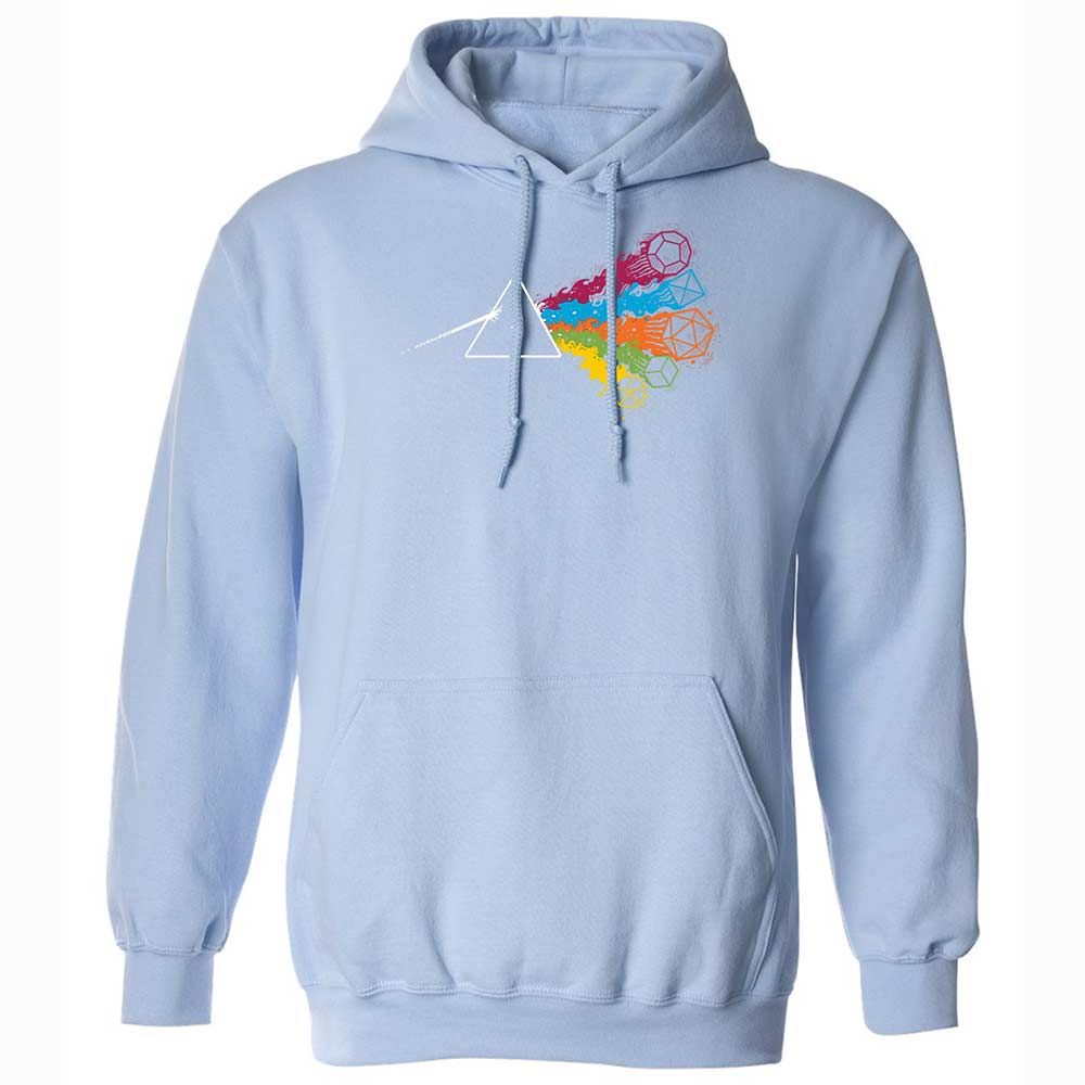 Dark Side Of The Dices Classic Unisex Hoodie - Light Blue - 17