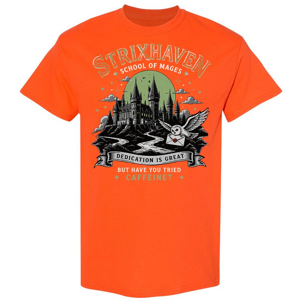 Strixhaven - School Of Mages Classic Unisex T-Shirt - Orange - 17