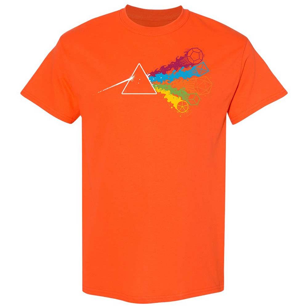 Dark Side Of The Dices Classic Unisex T-Shirt - Orange - 17